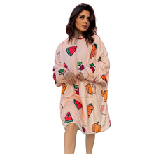 Load image into Gallery viewer, Hoodie Blanket - Fruity
