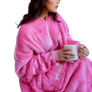 Hoodie Blanket - Pink